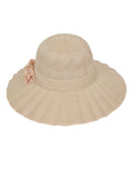 FabSeasons Long Brim Beach and Sun Hat / caps for Women & Girls