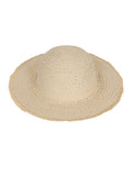 FabSeasons Straw Sun Hat / Caps with long ribbons for Girls & Women
