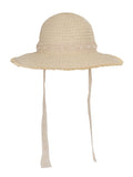 FabSeasons Straw Sun Hat / Caps with long ribbons for Girls & Women