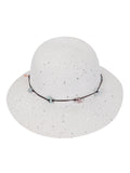 FabSeasons Sun Hat / Caps with shimmer for Women & Girls, can be used for Travel / Beach