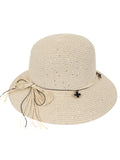 FabSeasons Sun Hat / Caps with shimmer for Women & Girls, Ideal accessory for a Beach vacation
