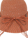 FabSeasons Sun Hat / Caps with shimmer for Women & Girls, Ideal accessory for a Beach vacation