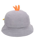 FabSeasons Chicken Cotton Bucket Hat/Cap for Boys & Girls (1-4 Years, 50 cm Circumference)