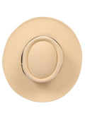 FabSeasons Womens Classic Wide Brim Floppy Panama Hat Belt Buckle Fedora Hat