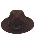 FabSeasons Trilby Top Hat / cap for Men with BOHO Embroidary