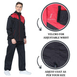 FabSeasons Premium Waterproof high quality Unisex Raincoat with Hood and Reflector at back