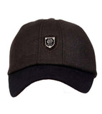Fabseasons Brown Solid Unisex Baseball Cap with Foldable Ear Cover for Winters freeshipping - FABSEASONS