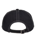 Fabseasons Solid Brushed Black Color Cotton Cap