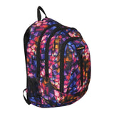 FabSeasons Blue with Multicolor Polyester Graphic Printed Backpack