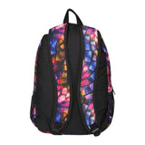 FabSeasons Blue with Multicolor Polyester Graphic Printed Backpack