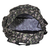 FabSeasons Green Camouflage Polyester Graphic Printed Backpack