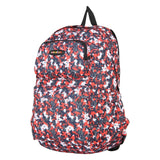 FabSeasons Red Camouflage Polyester Graphic Printed Backpack