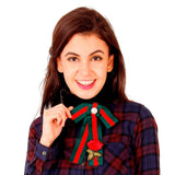 FabSeasons Black Faux Fur Fashion Neck Scarf