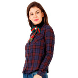 FabSeasons Black Faux Fur Fashion Neck Scarf