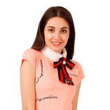 FabSeasons White Faux Fur Fashion Neck Scarf freeshipping - FABSEASONS