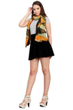 FabSeasons Green Cotton Viscose Colorful Printed Soft & Stylish Scarf freeshipping - FABSEASONS