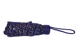 FabSeasons 5 fold Digital Printed Small Compact Manual Navy Umbrella freeshipping - FABSEASONS