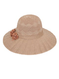 FabSeasons Long Brim Beach and Sun Hat / caps for Women & Girls