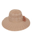 FabSeasons Long Brim Beach and Sun Hat / caps for Women & Girls