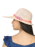 FabSeasons Long Brim Beach and Sun Hat / caps for Women & Girls