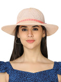 FabSeasons Long Brim Beach and Sun Hat / caps for Women & Girls