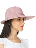 FabSeasons Long Brim Beach and Sun Hat / caps for Women & Girls