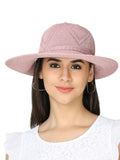 FabSeasons Long Brim Beach and Sun Hat / caps for Women & Girls