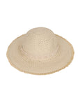 FabSeasons Straw Sun Hat / Caps with long ribbons for Girls & Women