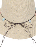 FabSeasons Sun Hat / Caps with shimmer for Women & Girls, can be used for Travel / Beach