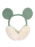 FabSeasons Foldable Ear Muffs for Girls & Women - Winter Ear Warmers with Pom Pom - Soft & Warm Earmuffs - Winter Ear Covers