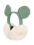 FabSeasons Foldable Ear Muffs for Girls & Women - Winter Ear Warmers with Pom Pom - Soft & Warm Earmuffs - Winter Ear Covers