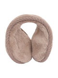 FabSeasons outdoor earmuff / ear earmer / ear cap with faux fur on the inside for Men & Women