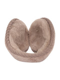 FabSeasons outdoor earmuff / ear earmer / ear cap with faux fur on the inside for Men & Women