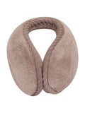 FabSeasons outdoor earmuff / ear earmer / ear cap with faux fur on the inside for Men & Women