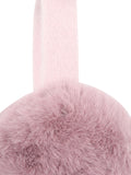 FabSeasons Winter Outdoors Foldable Ear Muffs / Warmer for Girls and Women with cute Horns for protection from Cold