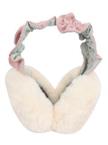 FabSeasons Foldable Ear Muffs for Girls & Women - Winter Ear Warmers - Soft & Warm Earmuffs - Winter Ear Covers