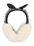 FabSeasons Foldable Ear Muffs for Girls & Women - Winter Ear Warmers with headband - Soft & Warm Earmuffs - Winter Ear Covers