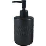FabSeasons Black Arrow Ceramic Soap Dispenser, 350ML