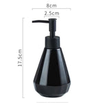 FabSeasons Black Diamond Soap Dispenser, 250 ML