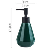 FabSeasons Green Diamond Soap Dispenser, 250 ML