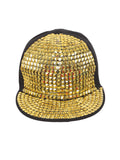 FabSeasons Studs Bling Flat Hip Hop Cap Unisex