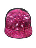 FabSeasons Studs Bling Flat Hip Hop Cap Unisex