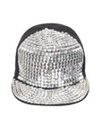 FabSeasons Studs Bling Flat Hip Hop Cap Unisex