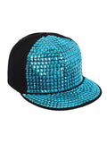 FabSeasons Studs Bling Flat Hip Hop Cap Unisex