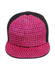 FabSeasons Studs Bling Flat Hip Hop Cap