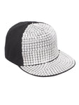 FabSeasons Studs Bling Flat Hip Hop Cap