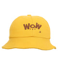 FabSeasons WoW Kids Cotton Bucket Cap/Hat for Sun Protection with Inner Elastic (3-8 Years)
