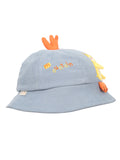 FabSeasons Chicken Cotton Bucket Hat/Cap for Boys & Girls (1-4 Years, 50 cm Circumference)