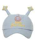 FabSeasons Cotton Cap for Boys & Girls with Antler, Fits for 1-4 years kids, Velcro adjustment at back