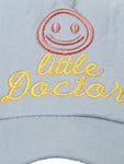 FabSeasons Cotton Cap for Boys & Girls with Antler, Fits for 1-4 years kids, Velcro adjustment at back